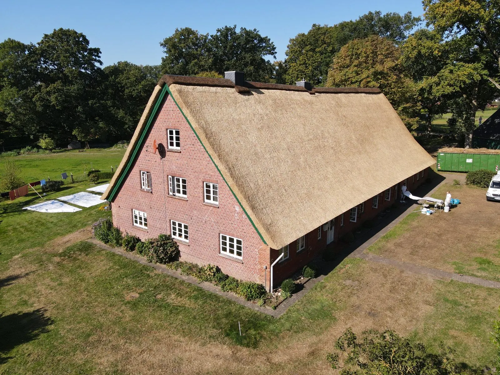 Reetdachprojekt in Regesbostel – Aufnahme 1
