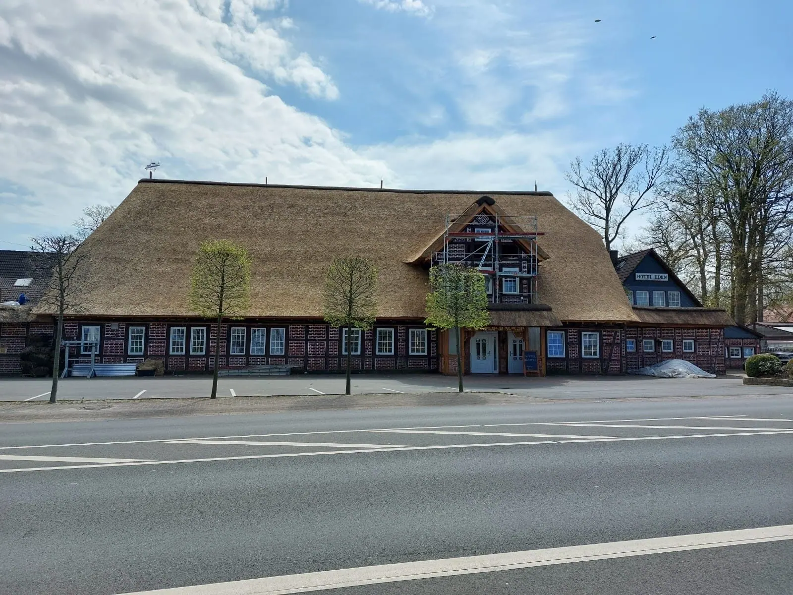 Reetdachprojekt in Soltau-Harber – Aufnahme 1